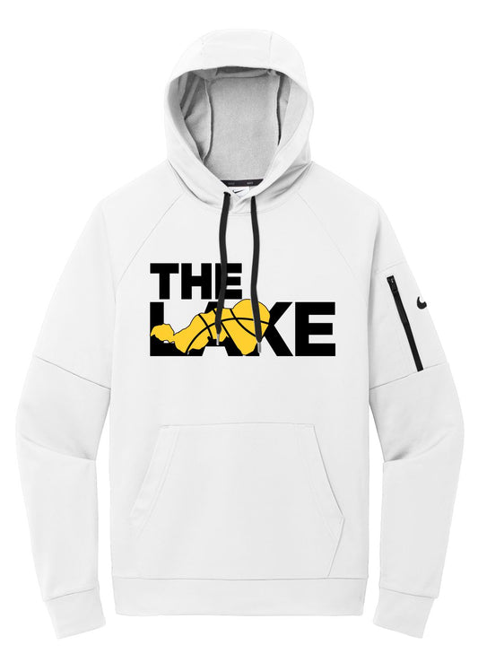 "THE LAKE" SERIES - Large Text Hooded Sweatshirt Nike
