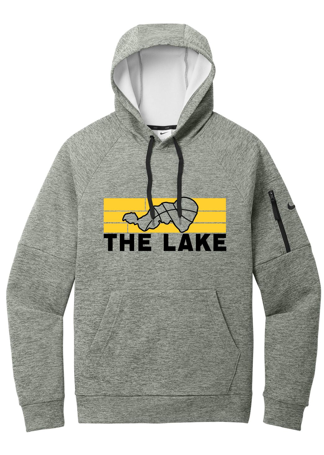 "THE LAKE" SERIES - Yellow Brick Hooded Sweatshirt Nike