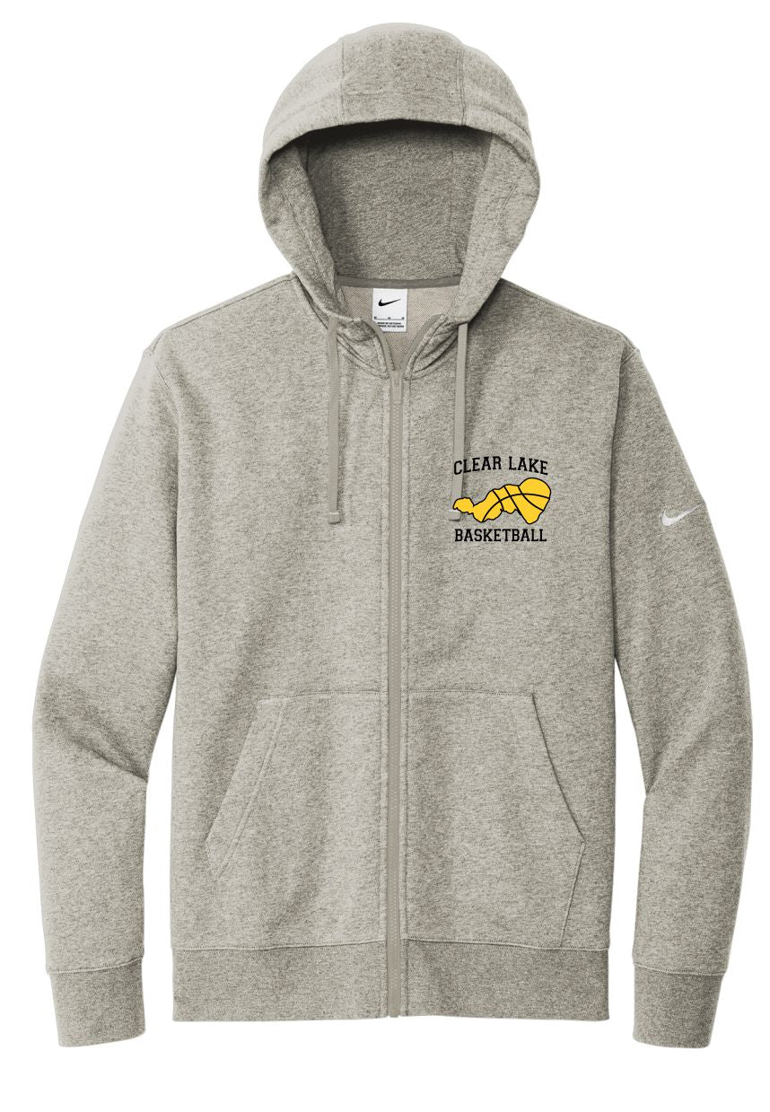 Nike Club Fleece Sleeve Swoosh Full-Zip Hoodie