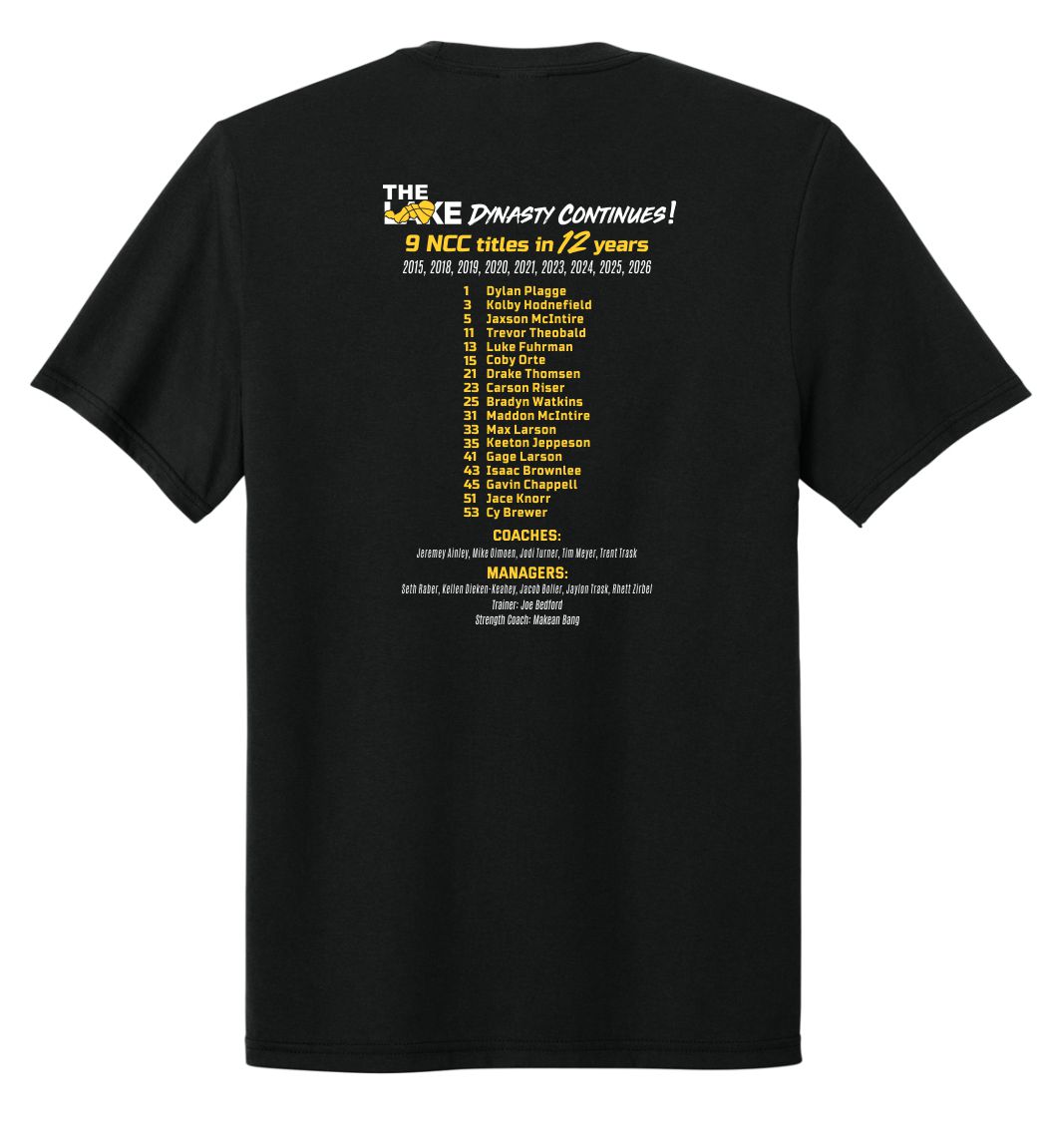 2026 Conference Champ  Basketball T-shirt