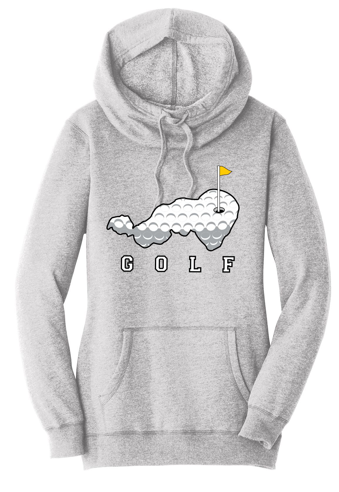 "The Lake" Golf Series - District ® Women’s Lightweight Fleece Hoodie