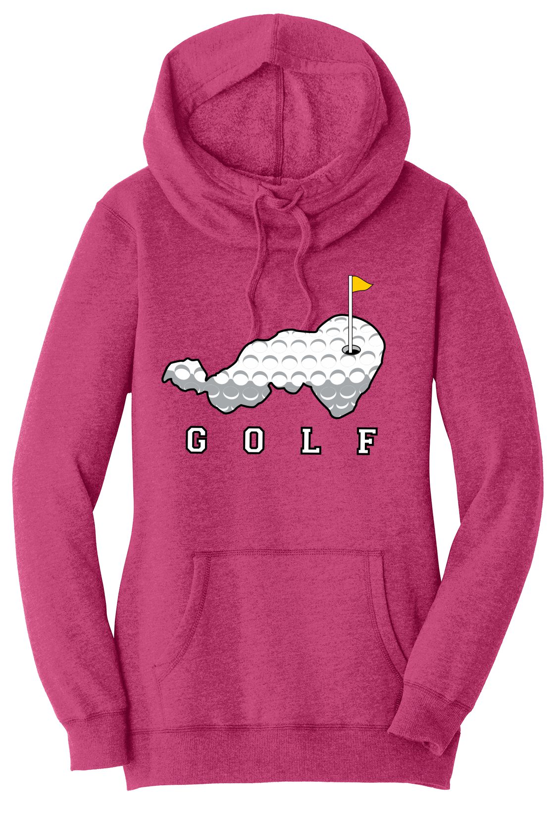 "The Lake" Golf Series - District ® Women’s Lightweight Fleece Hoodie