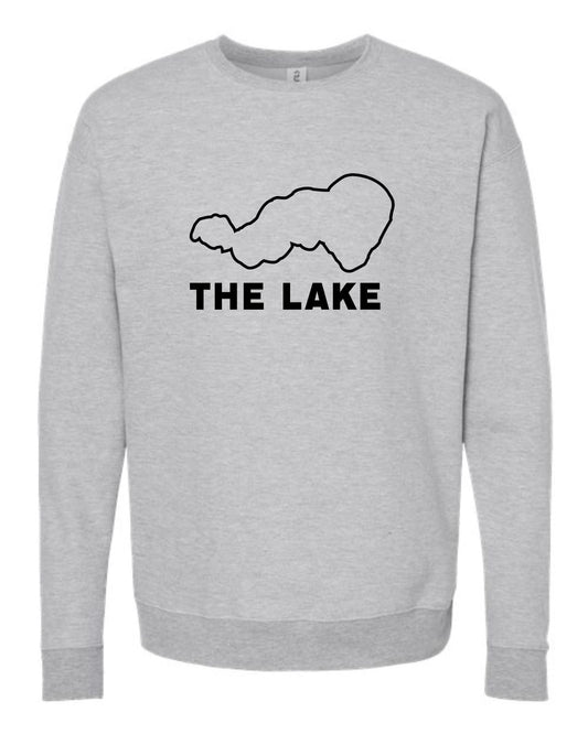 "THE LAKE" SERIES - Lake Outline Sweatshirt
