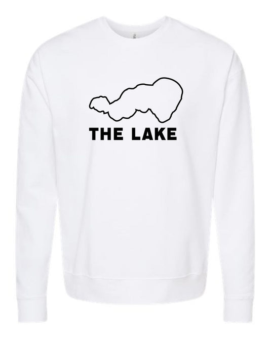 "THE LAKE" SERIES - Lake Outline Sweatshirt