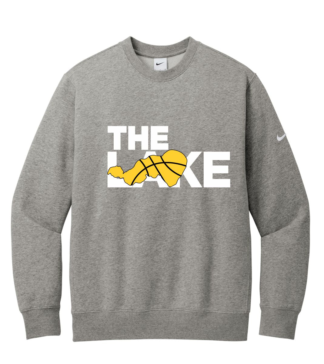 "THE LAKE" SERIES - Large Text Sweatshirt Nike