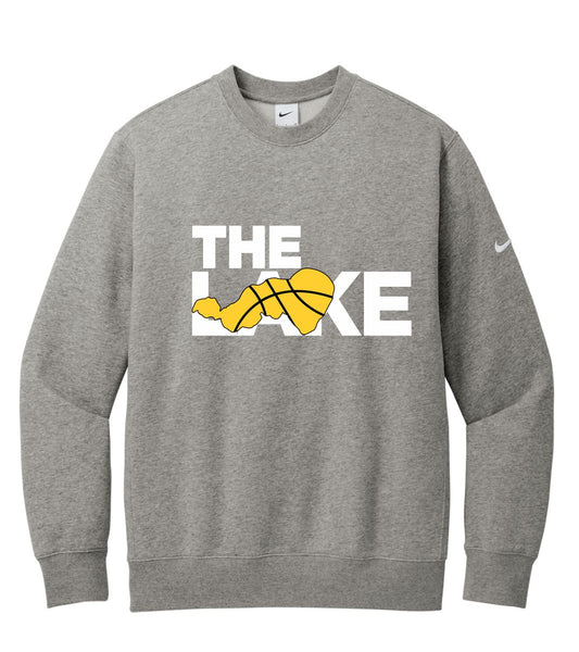 "THE LAKE" SERIES - Large Text Sweatshirt Nike