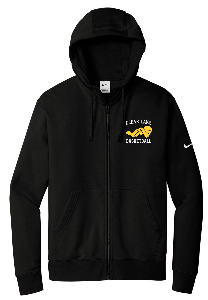 Nike Club Fleece Sleeve Swoosh Full-Zip Hoodie